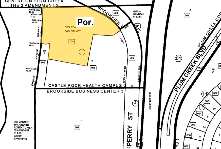 1001 S Perry St, Castle Rock, CO en venta - Plano de solar - Imagen 2 de 30