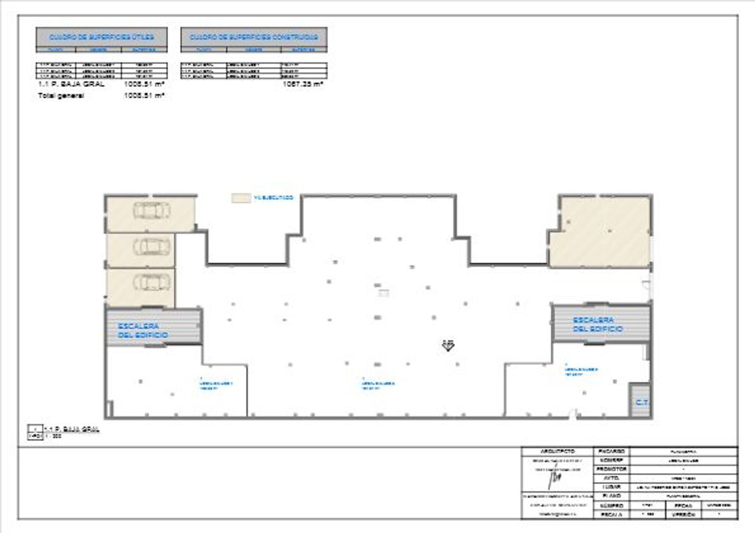 Local en Ares, La Coruna en venta Plano de la planta- Imagen 1 de 7