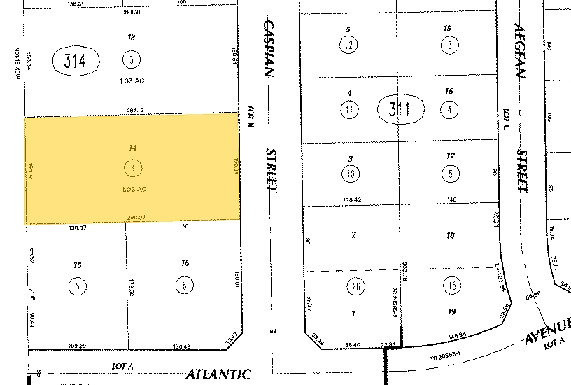 0 Caspian St, Indio, CA en venta - Plano de solar - Imagen 3 de 8