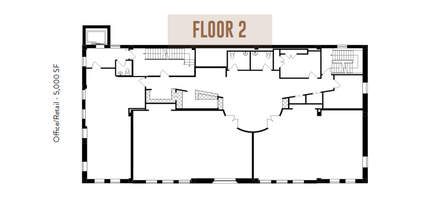 119 S Washington St, Alexandria, VA en alquiler Plano de la planta- Imagen 1 de 2