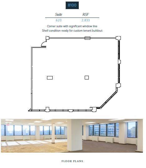 8100 Boone Blvd, Vienna, VA en alquiler Plano de la planta- Imagen 1 de 1