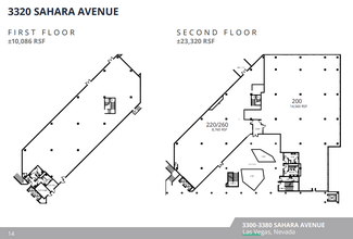 3320 W Sahara Ave, Las Vegas, NV en alquiler Plano de la planta- Imagen 1 de 1