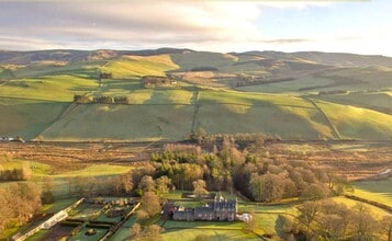 Edinburgh Rd, Peebles, SCB - Aérea  vista de mapa