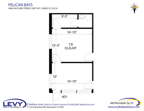 4990 SW 52nd St, Fort Lauderdale, FL en alquiler Plano de la planta- Imagen 2 de 3