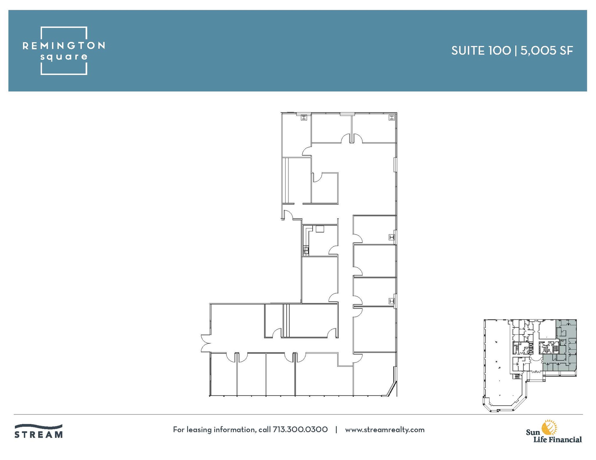 10603 W Sam Houston Pky N, Houston, TX en alquiler Plano de la planta- Imagen 1 de 1