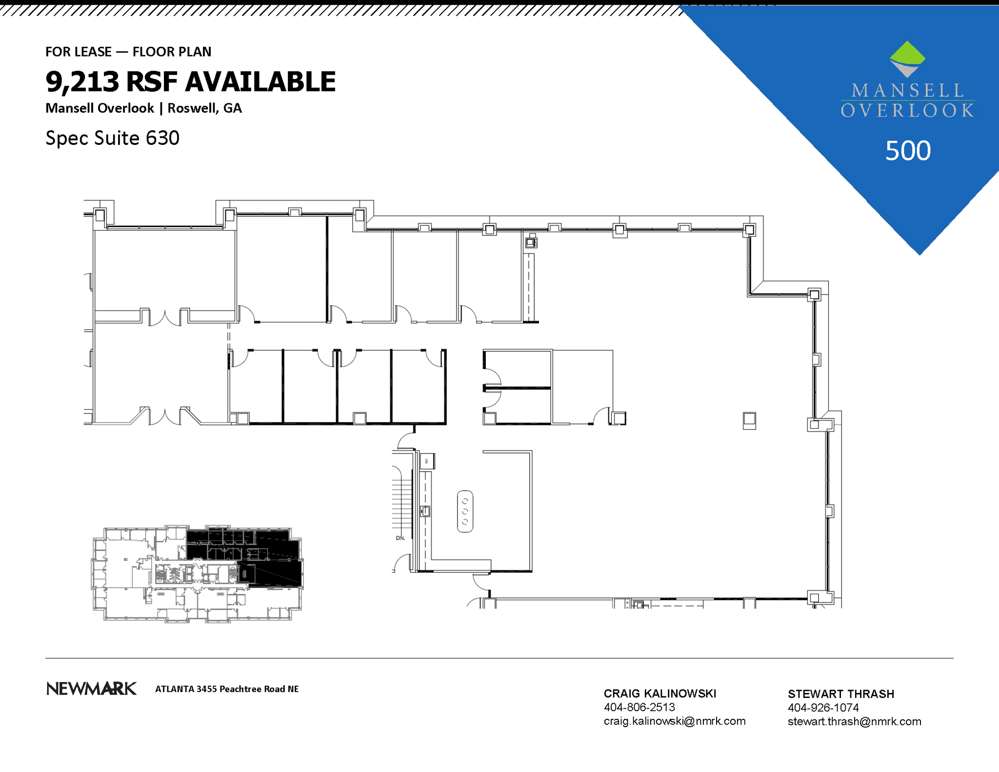 200 Mansell Ct E, Roswell, GA en alquiler Plano de la planta- Imagen 1 de 1