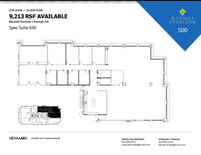 200 Mansell Ct E, Roswell, GA en alquiler Plano de la planta- Imagen 1 de 1