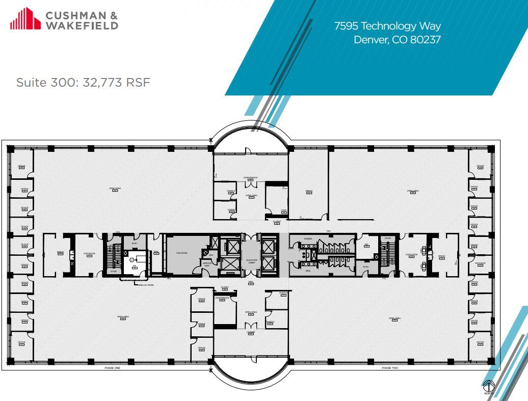 7595 TECHNOLOGY WAY, Denver, CO en alquiler Plano de la planta- Imagen 1 de 1