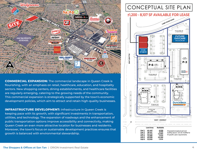 2515 W Hunt Hwy, Queen Creek, AZ en alquiler - Plano del sitio - Imagen 2 de 3