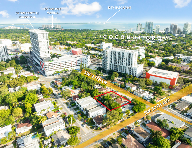 2935 SW 27th Ln, Miami, FL en venta - Vista aérea - Imagen 1 de 5