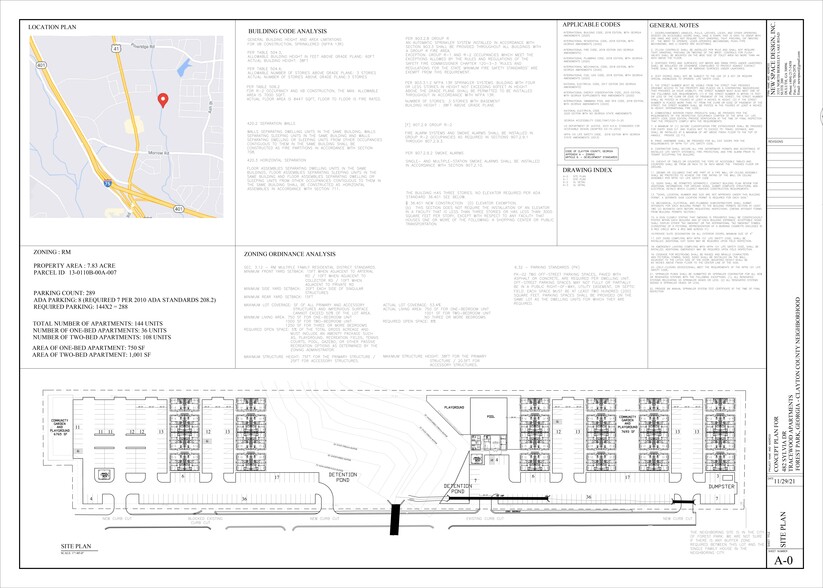 482 Sylvia Dr, Forest Park, GA en venta - Plano del sitio - Imagen 3 de 3