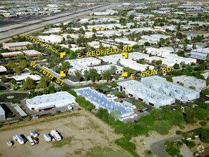 7625 E Redfield Rd, Scottsdale, AZ - vista aérea  vista de mapa