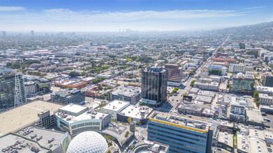 6400 W Sunset Blvd, Los Angeles, CA - VISTA AÉREA  vista de mapa