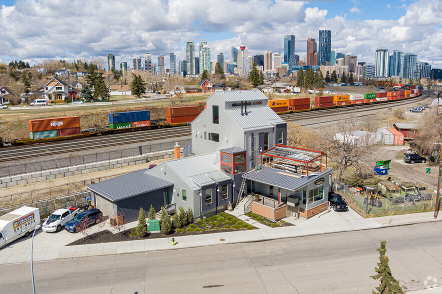 1015 11 St SE, Calgary, AB en alquiler - Vista aérea - Imagen 2 de 5