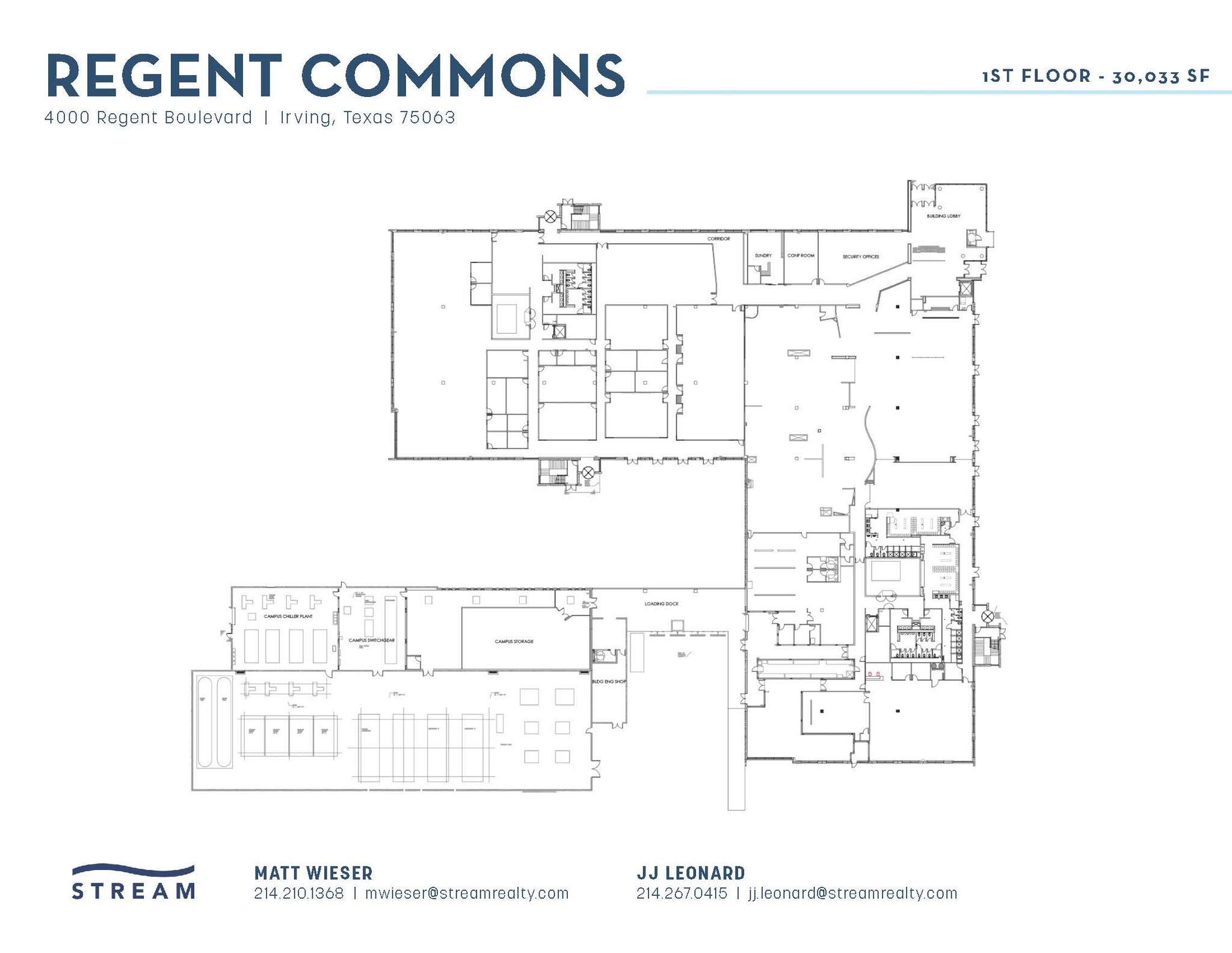 4000 Regent Blvd, Irving, TX en alquiler Plano de la planta- Imagen 1 de 1