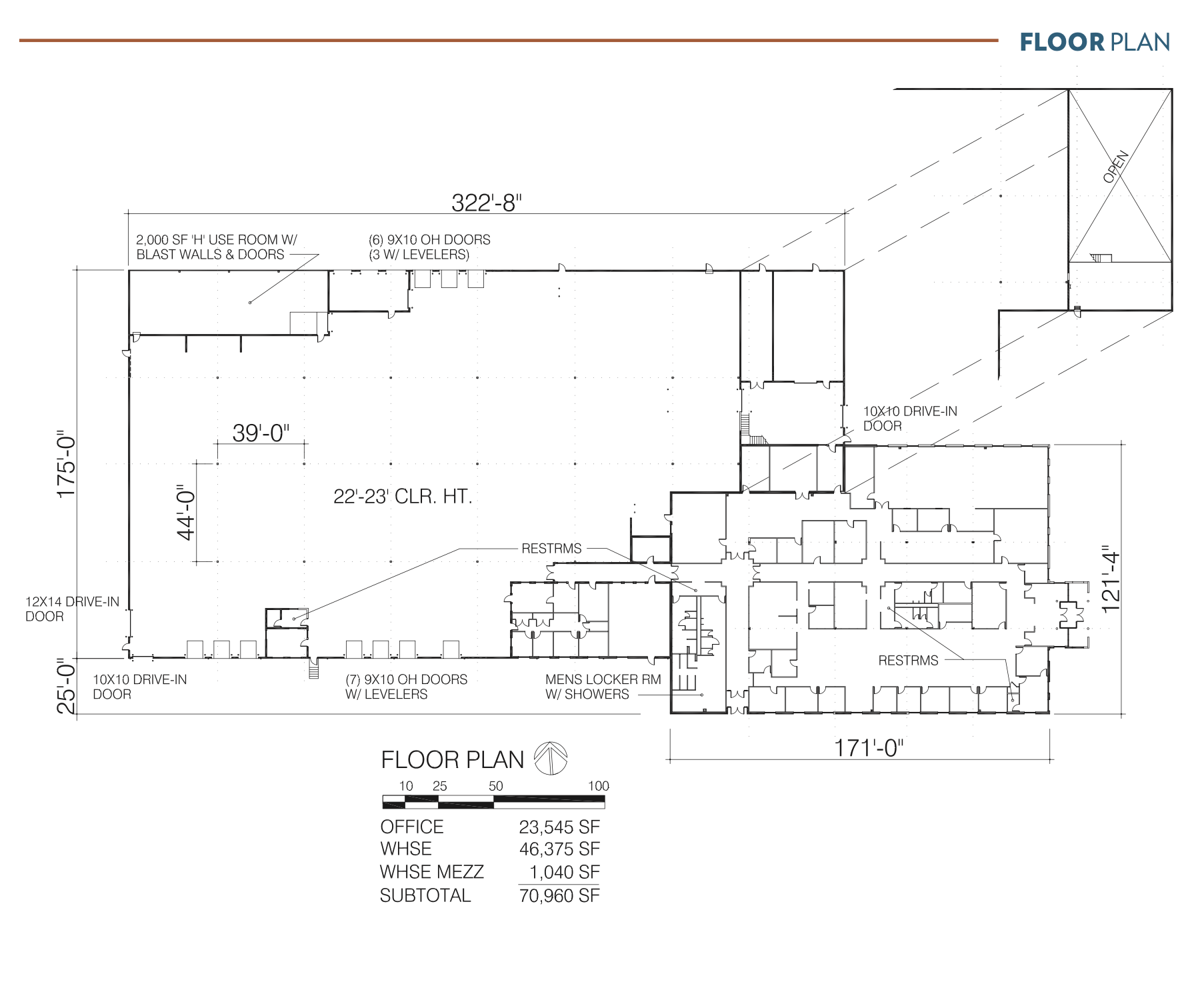 575 Quality Blvd, Fairfield, OH en venta Plano de la planta- Imagen 1 de 1