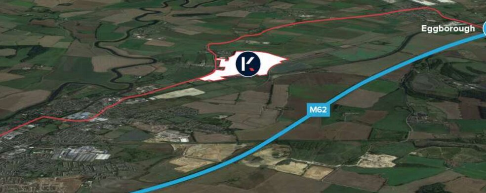 Kellingley Rd, Knottingley en alquiler - Vista aérea - Imagen 2 de 2