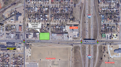 3205 SW 29th St, Oklahoma City, OK - VISTA AÉREA  vista de mapa