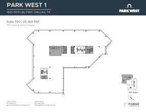 1501-1507 Lyndon B Johnson Fwy, Dallas, TX en alquiler Plano de la planta- Imagen 1 de 1