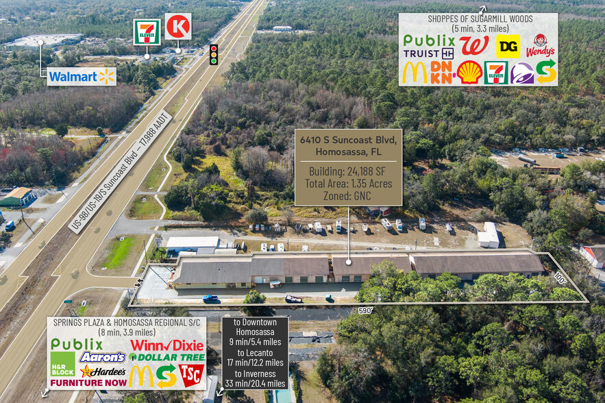 6410 S Suncoast Blvd, Homosassa, FL en venta - Foto del edificio - Imagen 2 de 51