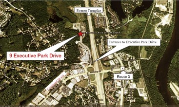 9 Executive Park Dr, Merrimack, NH - VISTA AÉREA  vista de mapa