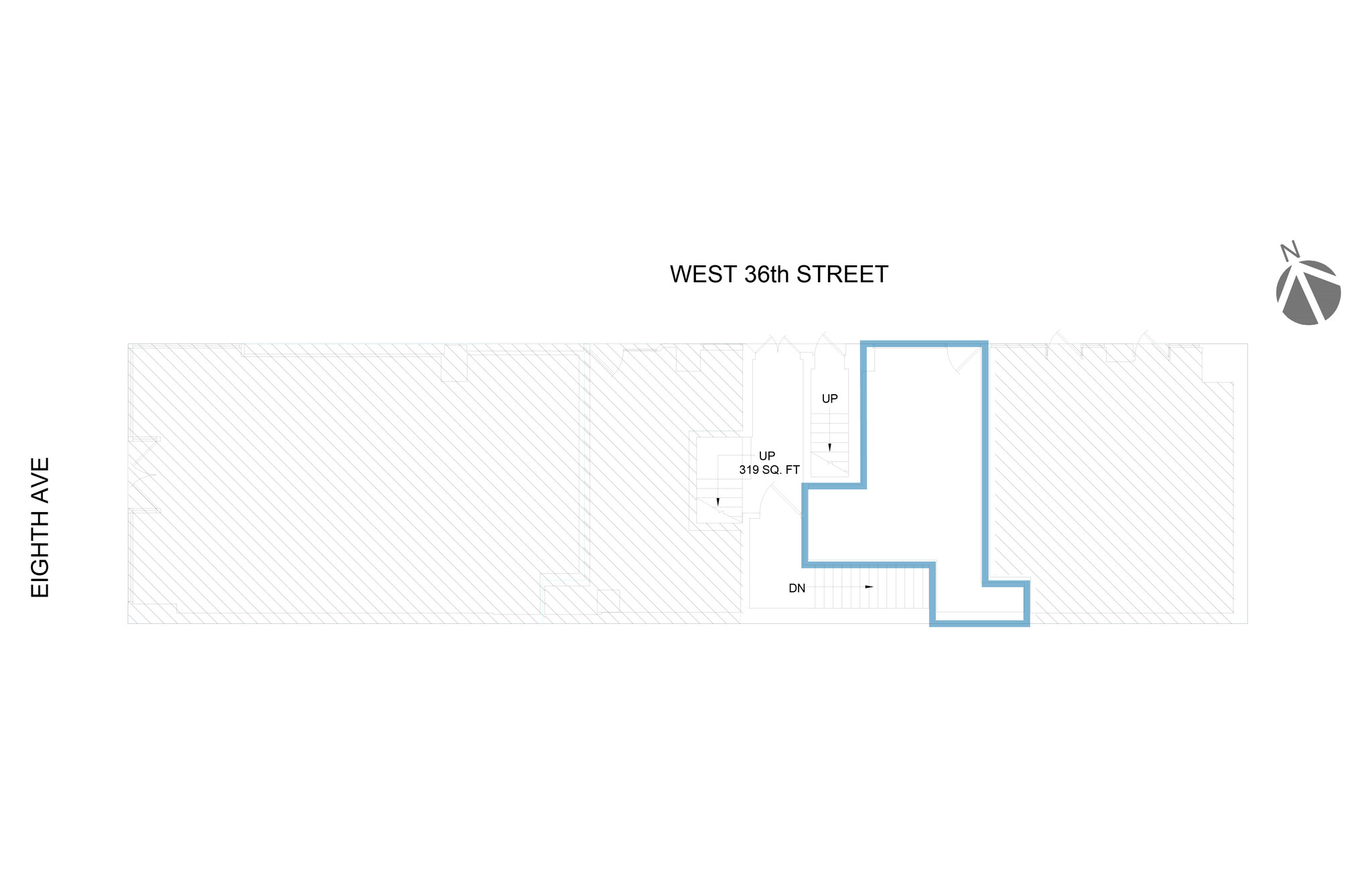 516 8th Ave, New York, NY en alquiler Plano de la planta- Imagen 1 de 1