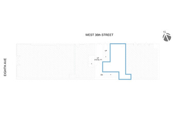 516 8th Ave, New York, NY en alquiler Plano de la planta- Imagen 1 de 1