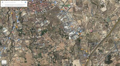 Crevillent - Aérea  vista de mapa