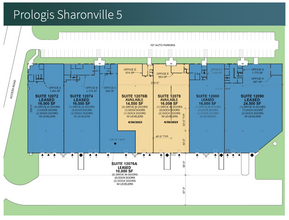 12072-12090 Best Pl, Sharonville, OH en alquiler Plano de la planta- Imagen 1 de 1