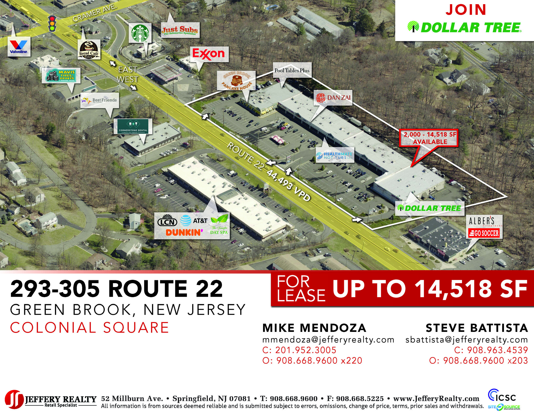 299 US Highway 22, Green Brook, NJ en alquiler Foto del edificio- Imagen 1 de 4