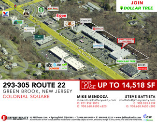 Más detalles para 299 US Highway 22, Green Brook, NJ - Local en alquiler