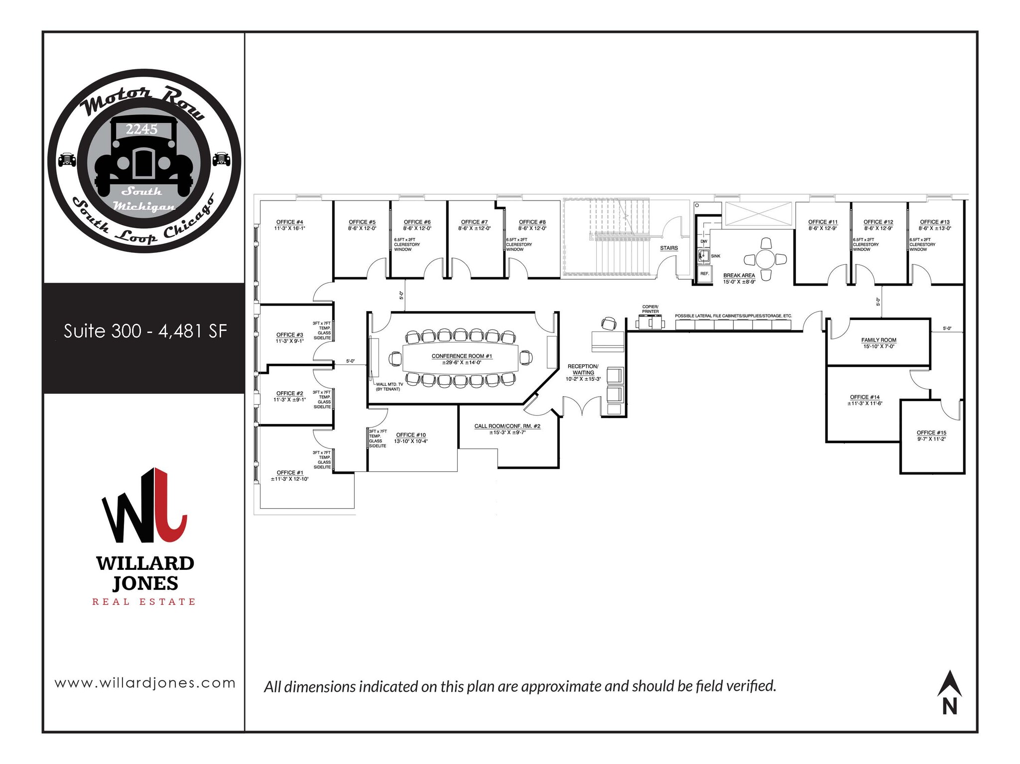 2241-2245 S Michigan Ave, Chicago, IL en venta Plano de la planta- Imagen 1 de 1