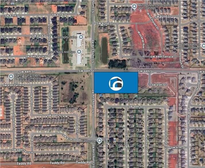 SW 44th St & S County Line Rd, Oklahoma City, OK en venta - Foto del edificio - Imagen 2 de 4