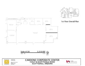 16427 N Scottsdale, Scottsdale, AZ en alquiler Plano de la planta- Imagen 1 de 1