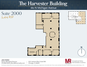 180 N Michigan Ave, Chicago, IL en alquiler Plano de la planta- Imagen 1 de 13