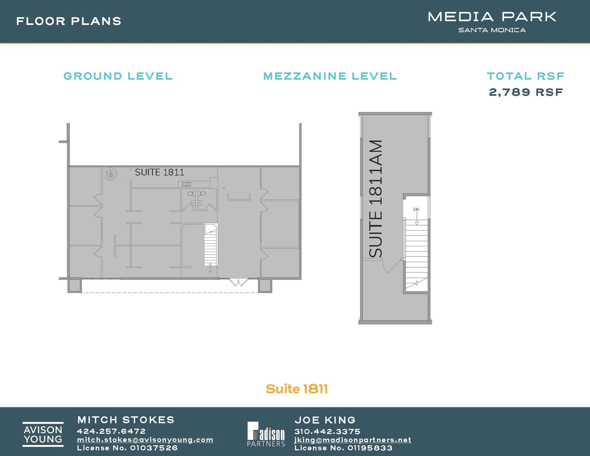 1811-1855 Centinela Ave, Santa Monica, CA en alquiler Plano de la planta- Imagen 1 de 7