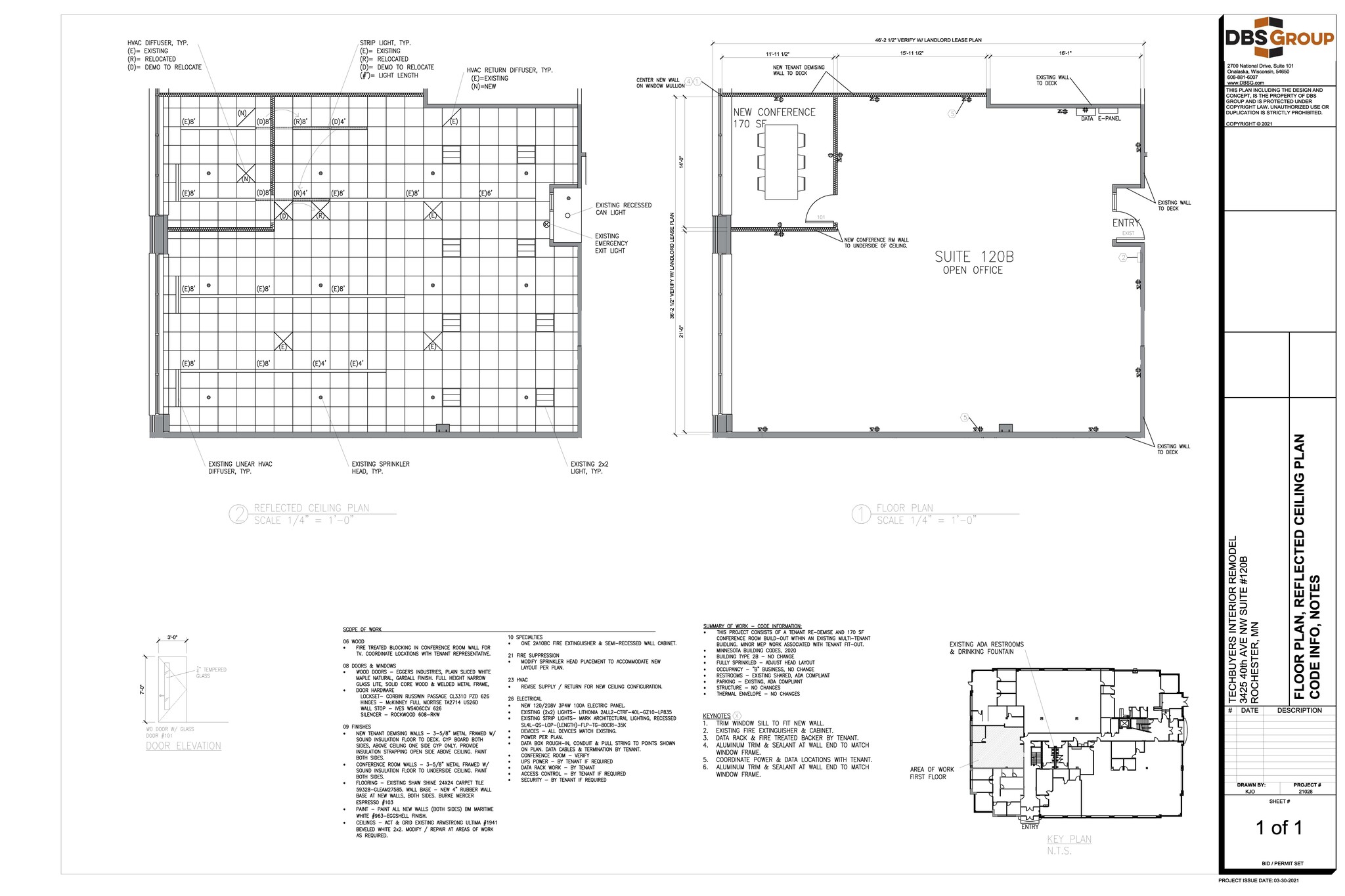 3425 40th Ave NW, Rochester, MN en alquiler Plano de la planta- Imagen 1 de 5