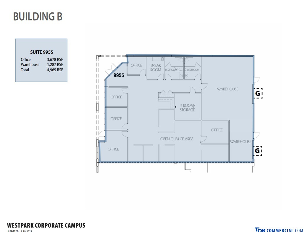 9985-9999 Emerald St, Boise, ID en alquiler Plano de la planta- Imagen 1 de 1