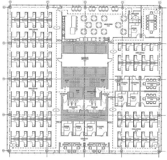 401 S 4th St, Louisville, KY en alquiler Plano de la planta- Imagen 1 de 1