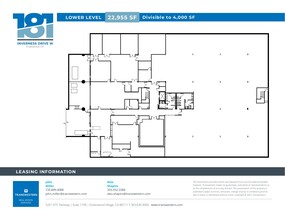 181 Inverness Dr W, Englewood, CO en alquiler Plano de la planta- Imagen 2 de 2