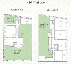 489-501 9th Ave, New York, NY en alquiler Plano de la planta- Imagen 1 de 1