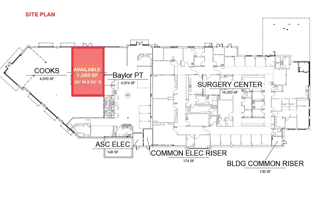 1434 W Highway 287 Byp, Waxahachie, TX en alquiler Plano de la planta- Imagen 1 de 1