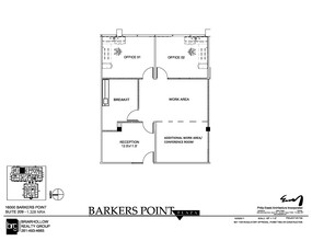 16000 Barkers Point Ln, Houston, TX en venta Plano de la planta- Imagen 1 de 1