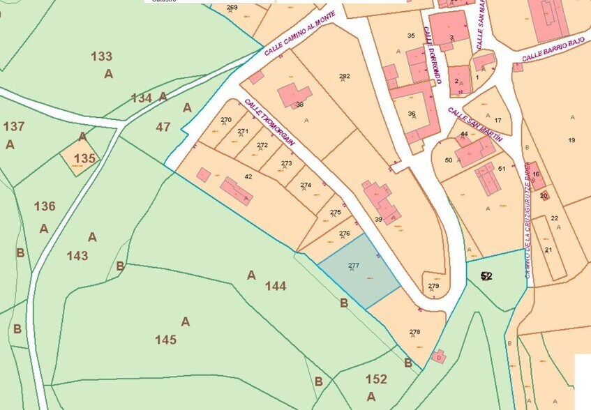 Calle Txomorgain, Galar, Navarre en venta - Plano de la planta - Imagen 1 de 9