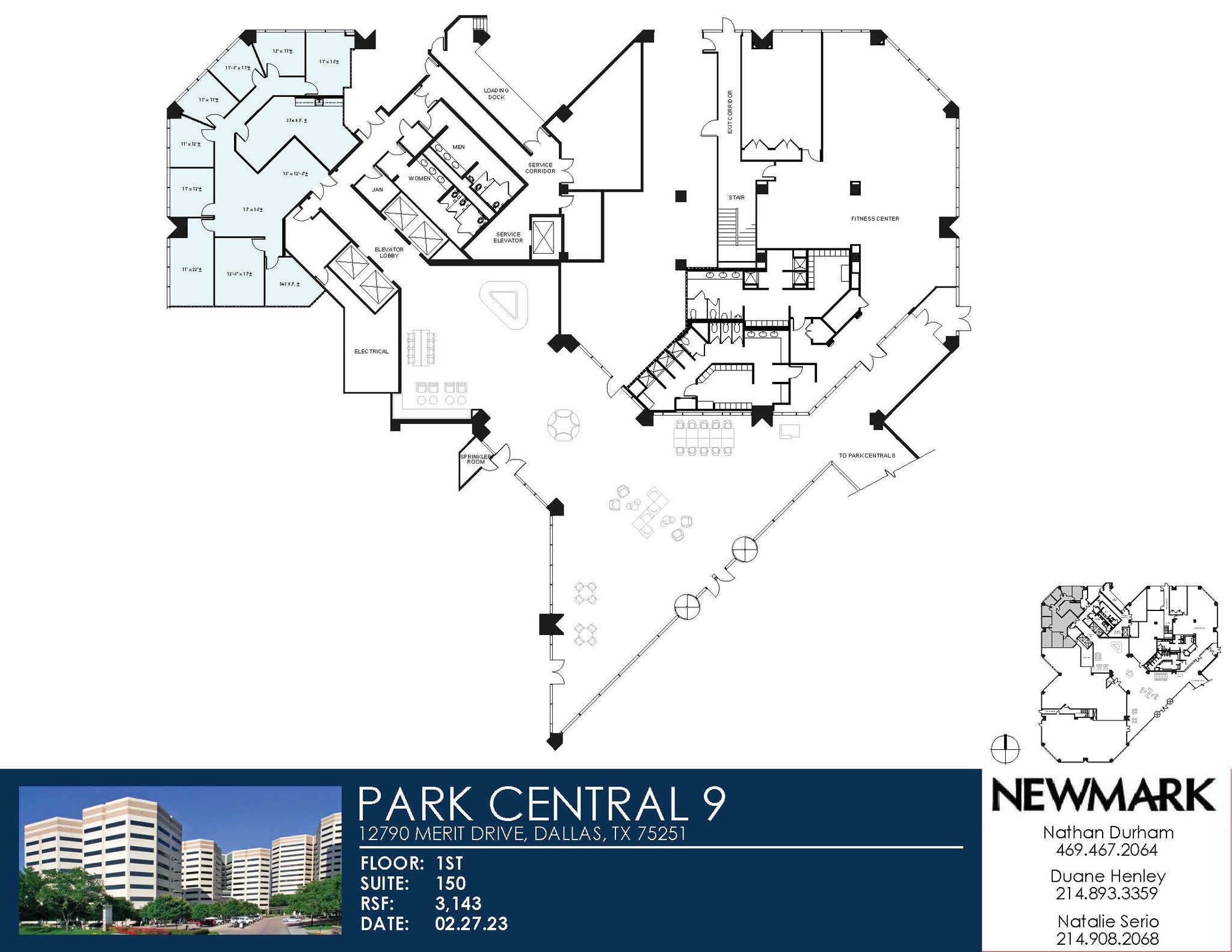 12750 Merit Dr, Dallas, TX en alquiler Plano de la planta- Imagen 1 de 1