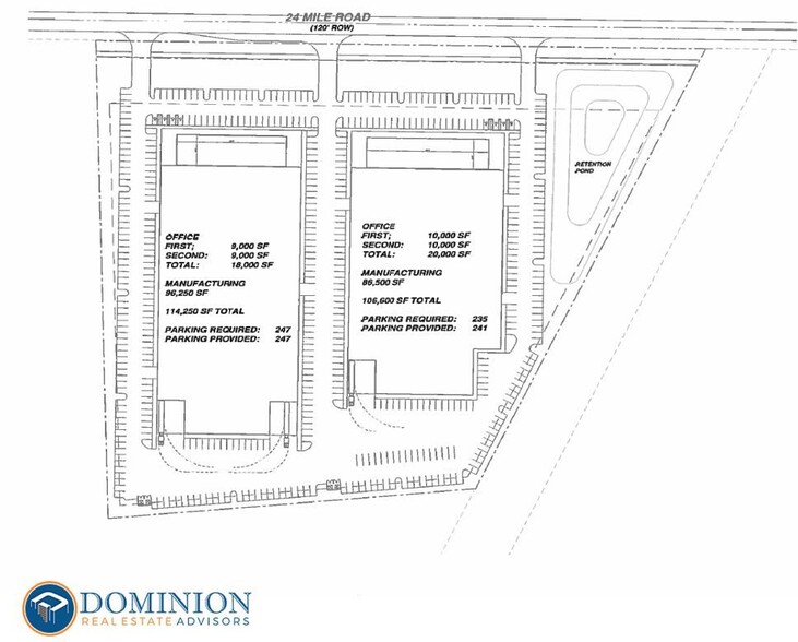 27855 24 Mile Rd, New Baltimore, MI en alquiler - Foto del edificio - Imagen 1 de 3