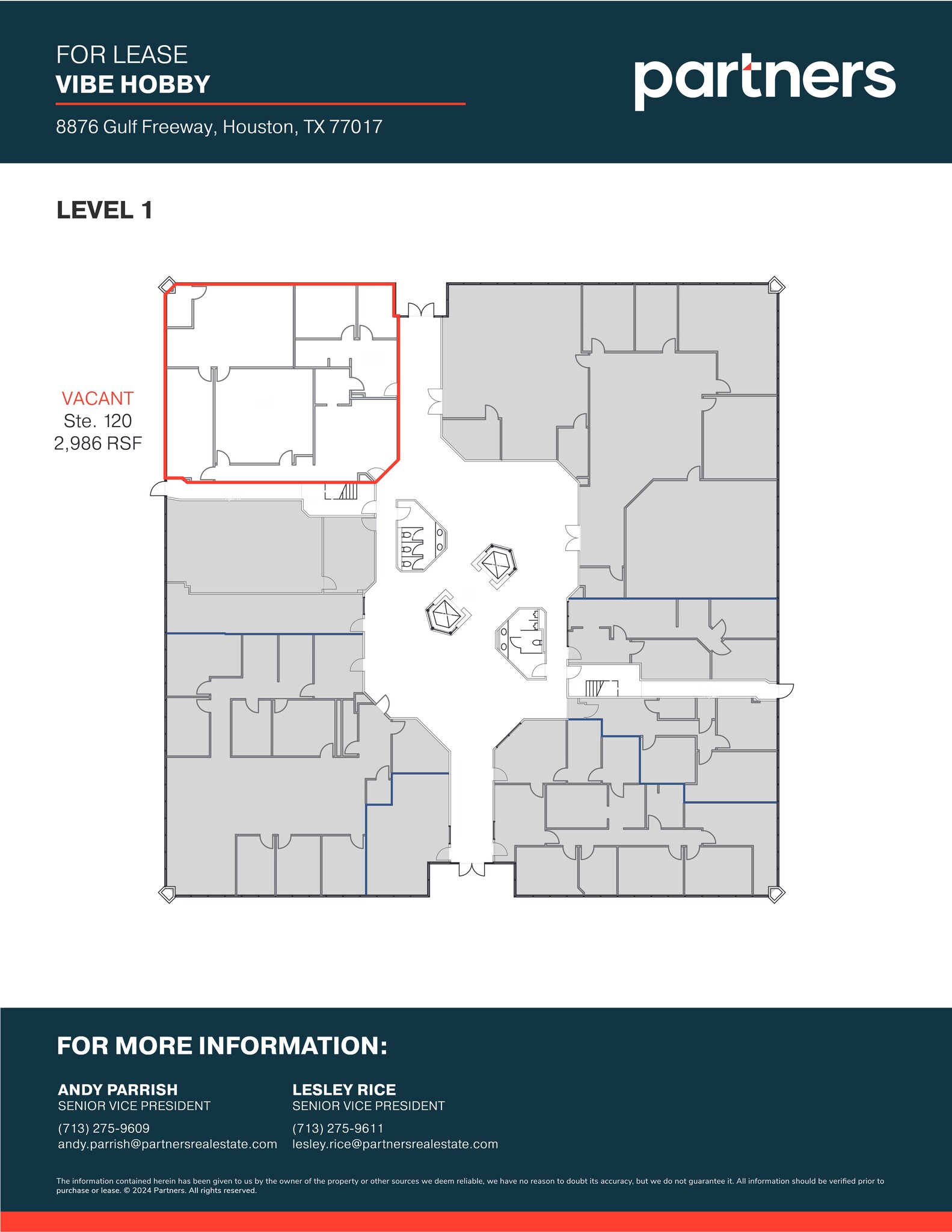 8866 Gulf Fwy, Houston, TX en alquiler Plano del sitio- Imagen 1 de 1