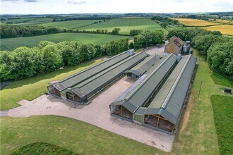 Winterbourne Whitechurch, Blandford Forum, DOR - Aérea  vista de mapa - Image1