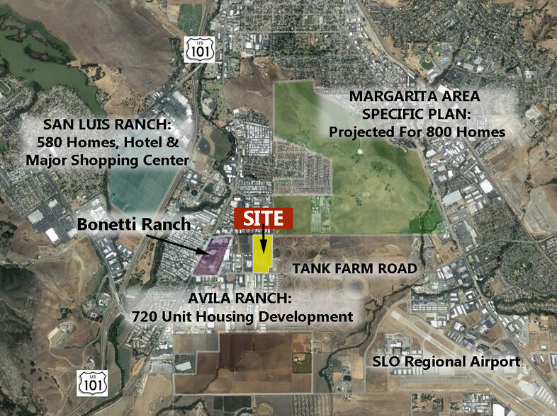 250 Tank Farm Rd, San Luis Obispo, CA en venta - Vista aérea - Imagen 3 de 19