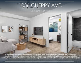 Más detalles de 1036 Cherry Ave, Long Beach, CA - Edificio residencial​ en venta